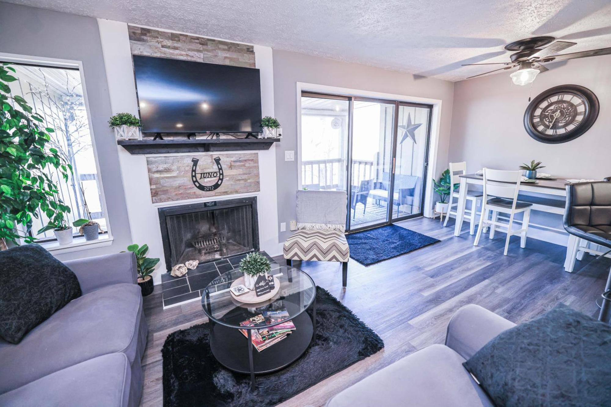 בלומינגטון Cozy Retreat Golf, Lake & Nature At Beautiful Lake Monroe מראה חיצוני תמונה